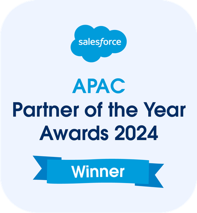 Salesforce APAC Partner of the Year Awards 2024 — Winner
